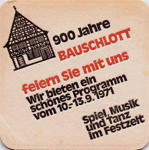 neulingen pf-bw gemeinde 1a (quad185-900 jahre bauschlott 1971-schwarzorange)